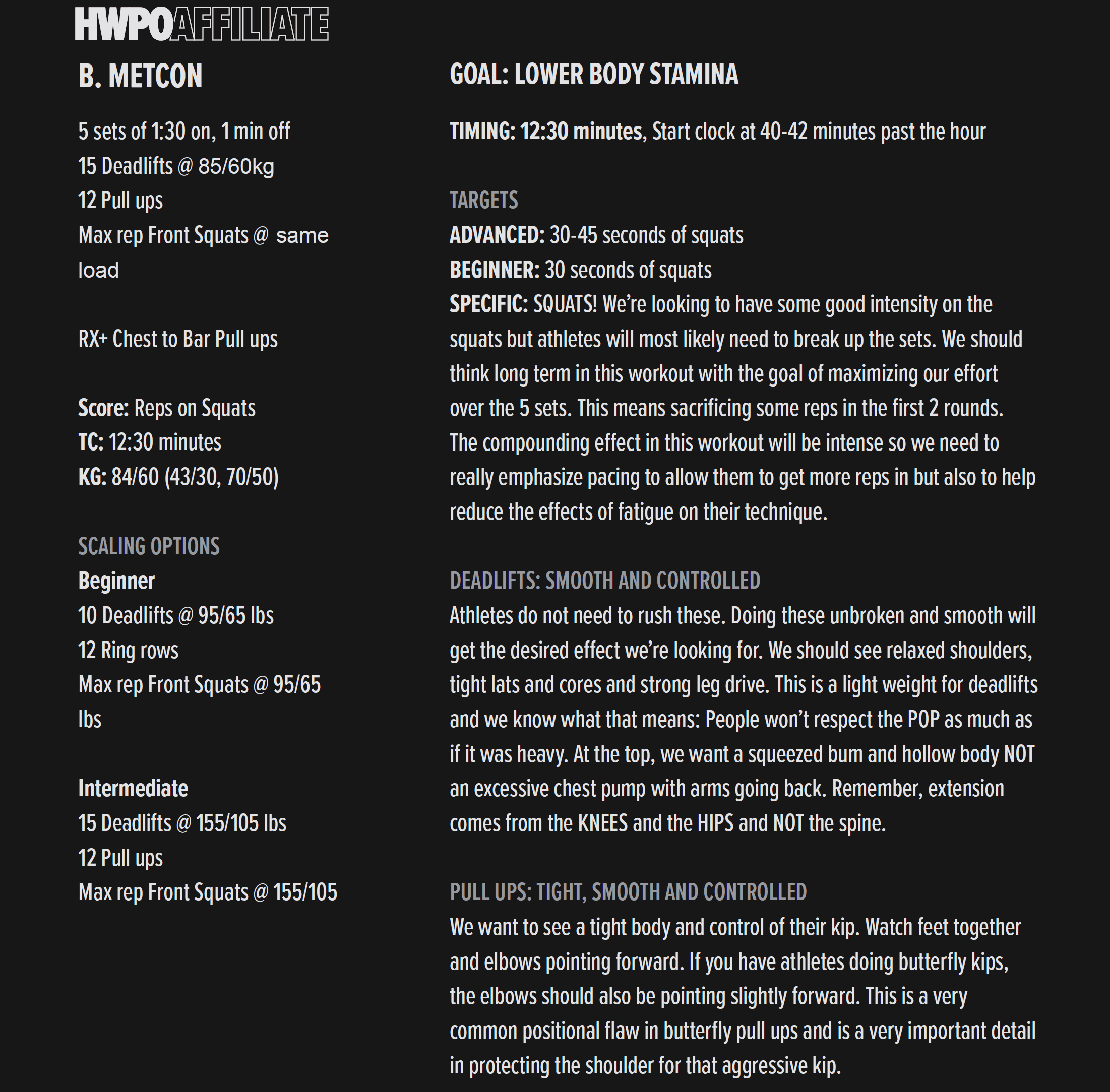 Northern Warrior Training Programme