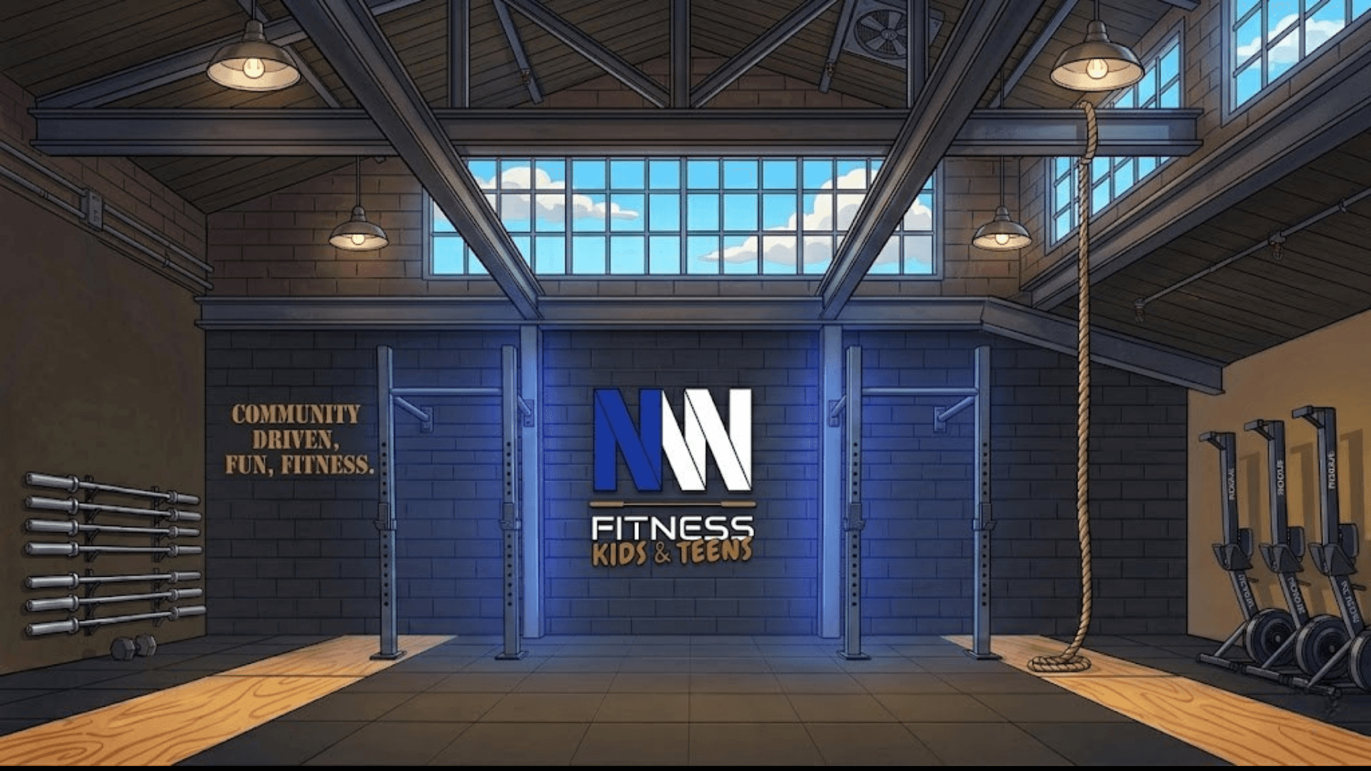 Northern Warrior Kids gym interior